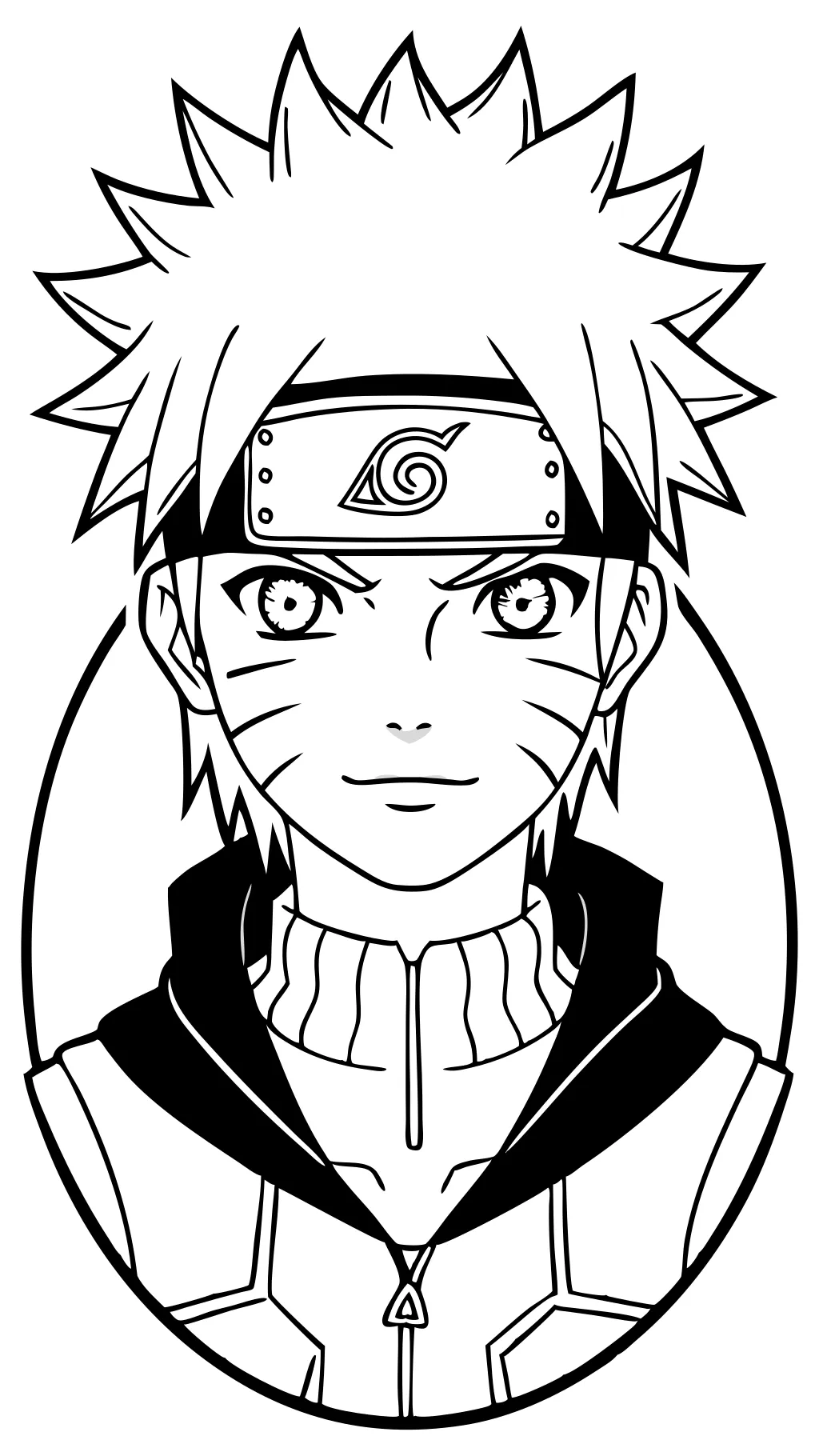 coloriages d’anime naruto